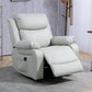 HOMCOM PU Leather Reclining Chair with Vibration Massage Recliner, Swivel Base, Rocking Function, Remote Control, Black