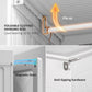 HOMCOM Portable Wardrobe Closet, Folding Bedroom Wardrobe, Clothes Storage Organizer with 8 Cube Compartments, White