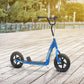 HOMCOM Kids Scooter Street Bike Bicycle for Teens Ride on Toy w/ 12'' Tire for 5-12 Year Old Blue
