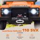 Qaba Land Rover Licensed Kids Ride on Truck with Remote Control, Spring Suspension, LED Lights, 3 Speed, Dark Green