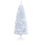 HOMCOM 4FT Artificial Christmas Tree Holiday Xmas Holiday Pencil Tree Decoration with Automatic Open for Home Party, Pink