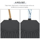 Outsunny Set of 4 Umbrella Base Weights Outdoor Parasol Holder for Cross Base Portable