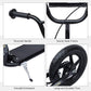 HOMCOM Kids Scooter Street Bike Bicycle for Teens Ride on Toy w/ 12'' Tire for 5-12 Year Old Black