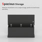 HOMCOM 39.5" Storage Chest with 2 Safety Hinges, Storage Box Organizer with Flip-Top Lid, Entryway Storage Bench, Black