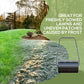 Outsunny 22" Push/Tow Behind Lawn Roller, Heavy Duty Sod Drum Roller Filled with 12 Gal Water/Sand, Grass Flattener for Yard, Patio, Park, Black