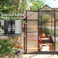 Outsunny 6' x 10' x 6.4' Walk-in Garden Greenhouse Polycarbonate Panels Plants Flower Growth Shed Cold Frame Outdoor Portable Warm House Aluminum Frame, Silver