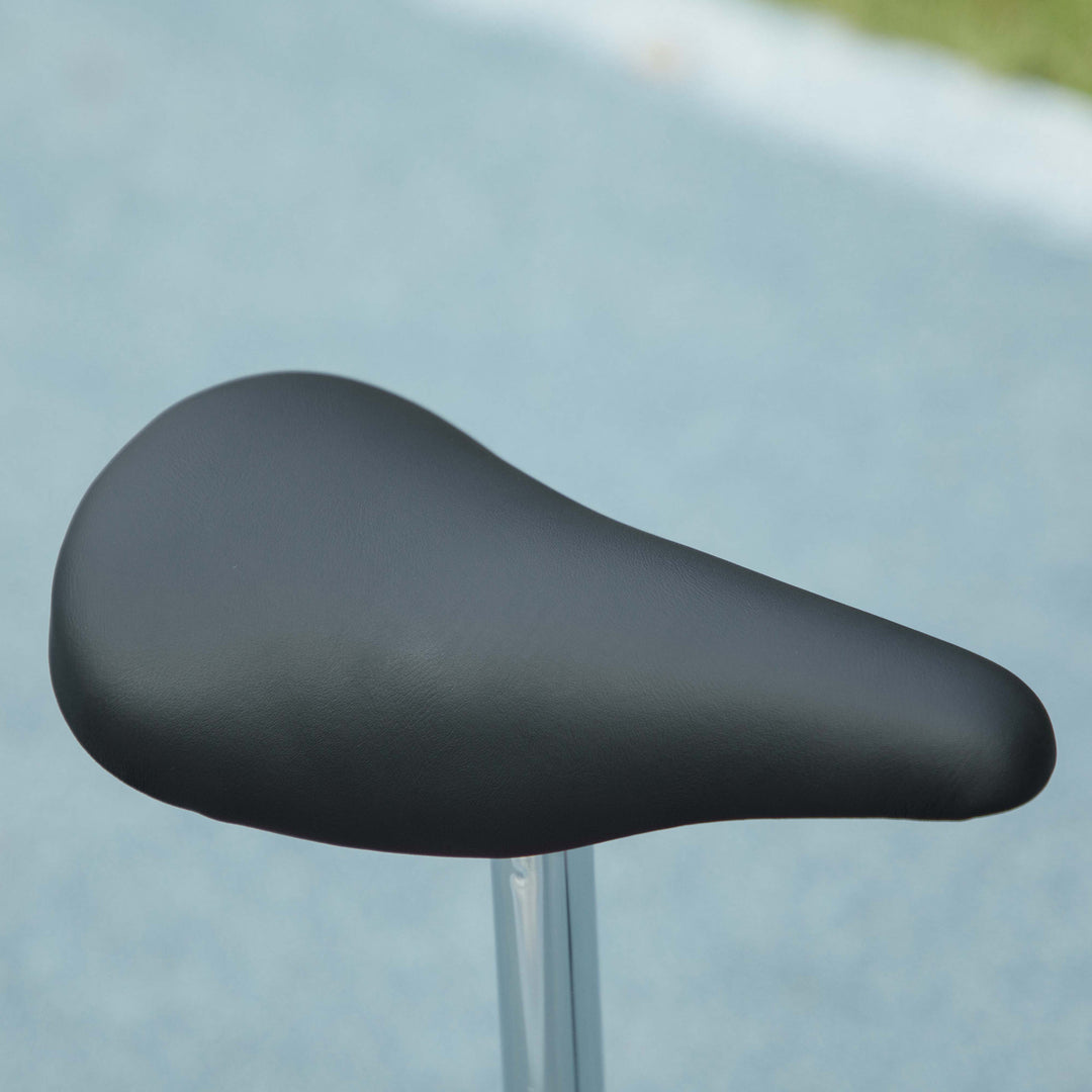 Soozier Foldable Electric Scooter for Kids Ages 6-14, with Seat and 2 Adjustable Heights, Max 6km Range & 12km/h, Orange