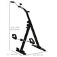 Soozier Seated Pedal Exerciser, Foldable Leg Exercise Bike with LCD Monitor for Seniors Elderly Rehabilitation Recovery Therapy