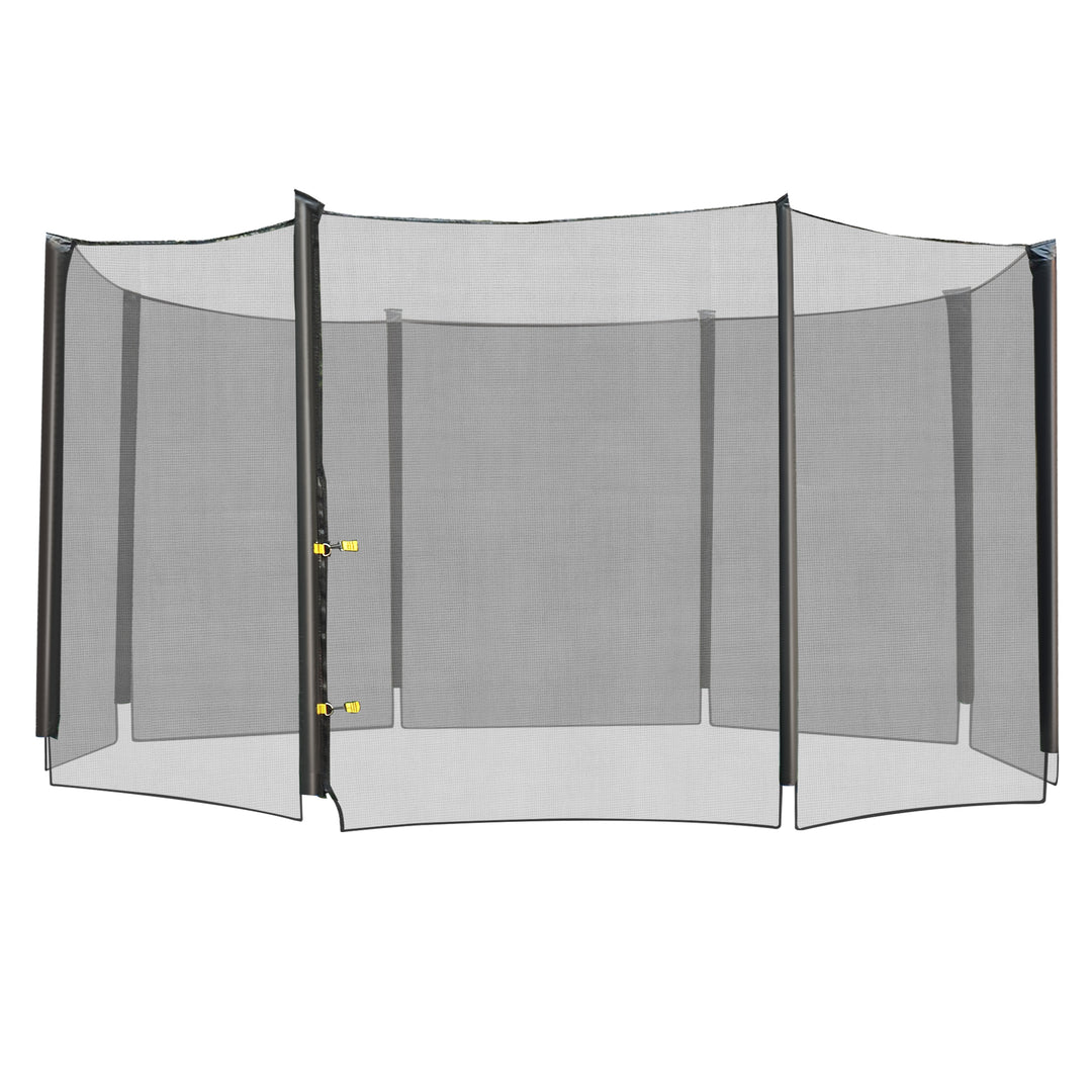 Aosom 12' Round Trampoline Enclosure Trampolining Bounce Safety Net Fence Replacement
