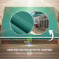 Outsunny 13' x 8' Manual Retractable Patio Awning Sun Shade Outdoor Deck Window Door Canopy Shelter Aluminum Frame Dark Green
