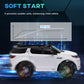 Qaba Land Rover Discovery Sport Licensed 12V Ride on Car w/ Remote, Soft Start, LED Lights, Music Horn, White