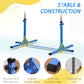 Soozier Professional Gymnastics Bar for Kids, Toddler Home Gymnastics Equipment with 13-level Adjustable Height, Blue