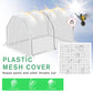 Outsunny 39" x 28" x 24" Portable Mini Greenhouse PE Grow House with Zipper Door Gardening Plant Cover Steel Frame
