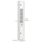 kleankin 71" Tall Bathroom Storage Cabinet, Narrow Bathroom Cabinet with Open Shelves, 2 Door Cabinets, Adjustable Shelves, for Kitchen, Hallway, Living Room, White