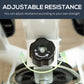 Soozier Twist Stepper Exercise Machine with Adjustable Resistance, LCD Screen - White & Green