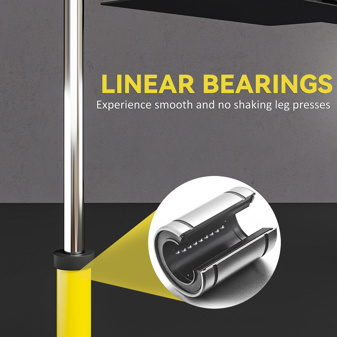 Soozier Leg Extension and Curl Machine, Adjustable Leg Extension Machine, 2" Olympic Plate Compatible, 660LBS Capacity