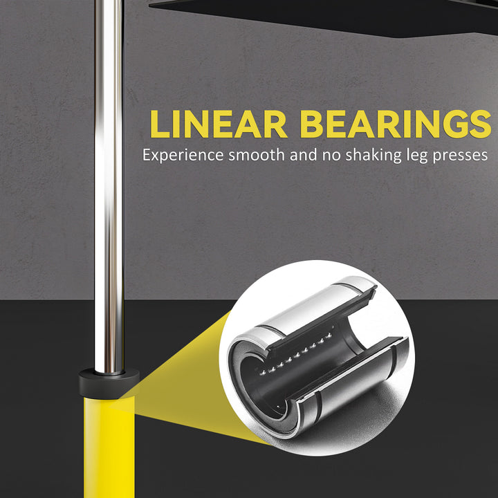 Soozier Leg Extension and Curl Machine, Adjustable Leg Extension Machine, 2" Olympic Plate Compatible, 660LBS Capacity