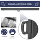 Outsunny 118" x 79"  Outdoor Folding Privacy Screen Retractable Side Awning Patio with Resistance to UV Rays and Wind Dark Blue