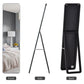 HOMCOM Full Length Mirror for Bedroom, Free Standing Dressing Mirror, Wall Mirror with Wood Frame, 15" x 61", Black