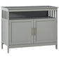 HOMCOM Wooden Console Table with Open Shelf and 2 layers Cabinet  Kitchen Furniture