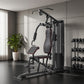 Soozier Multi-Exercise Home Gym Station with 99lbs Weight Stack, for Full Body Workout