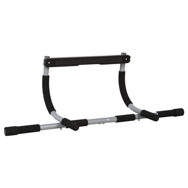Soozier Pull-Up Bar for Doorway, Home Fitness Door Horizontal Chin up Bar for Indoor Gym Upper Body Workout, Grey