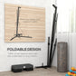 Soozier Foldable Punch Bag Stand, Adjustable Height Heavy Bag Stand with Weighted Base, Freestanding for Home Gym, Stand Only