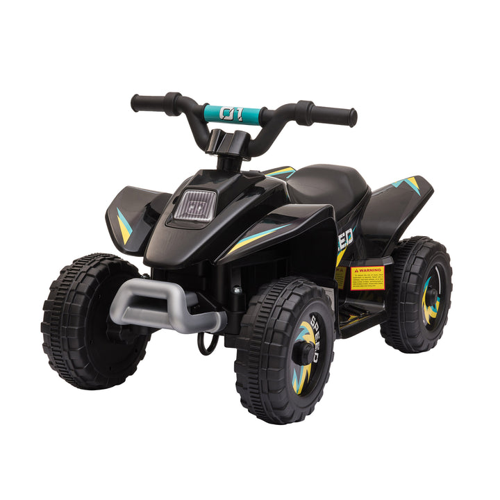 Aosom Kids Ride on ATV, 6V Battery Powered Quad Car with Forward, Reverse Switch, for Boys Girls 18-36 Months, Green