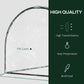 Outsunny 6' x 3' x 2.6' Mini Greenhouse Portable Hot House for Plants with Zippered Doors for Outdoor, Indoor, Garden, Clear