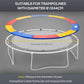 Soozier âŒ€8ft Trampoline Pad âŒ€96" Spring Safety Replacement Gym Bounce Jump Cover EPE Foam Green