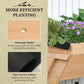 Outsunny 39'' x 28'' Raised Garden Bed with Legs, Elevated Wooden Planter Box with Bed Liner for Vegetables, Flowers Herbs, Backyard Patio Balcony Use