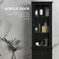 kleankin Tall Bathroom Cabinet, Bathroom Storage Cabinet with Drawers, 2 Doors and Adjustable Shelves, White