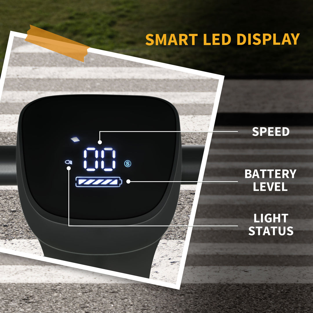 Soozier Folding Electric Scooter for Adults & Teens, E Scooter with Lights, Speed 25KM/H, 35KM Range, 330LBS Max Load