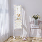HOMCOM Free Standing Armoire Organizer, Lighted Mirrored Jewelry Cabinet w/ Angle Adjustable & 16 LED Lights Warm White