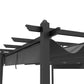 Outsunny 11.7' x 19.6' Retractable Pergola Canopy, Aluminum Pergola for Grill, Patio, Garden, Deck