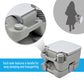 Outsunny Outdoor Portable Travel Toilet Flushable Tank for Camping Boating Roadtripping 2.6 Gallon (10L)