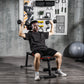 Soozier Adjustable Weight Bench, Foldable Workout Bench with Extended Head Protection, Flat or Incline