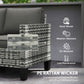Outsunny 2 Seat Patio Loveseat Deluxe Wicker Sofa Chair Outdoor Rattan Furniture Couch All Weather with Cushion for Balcony, Deck, Garden and Poolside, Grey