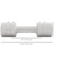 Soozier 11lbs Adjustable Dumbbell Set of Two, Hand Weights with 12 Weight Plates and Non-Slip Handles, for Men and Women, Home Gym Workout, White
