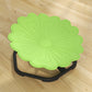 Qaba Flower-Shaped Kids Swivel Chair, Non-Slip Sit and Spin Sensory Chair for Training Body Coordination, Green