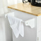 HOMCOM Modern Kitchen Island, Utility Kitchen Serving Cart with 2 Storage Drawers & Cabinets for Dining Room, Black