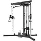 Soozier Multi-Exercise Home Gym Station with 99lbs Weight Stack, for Full Body Workout