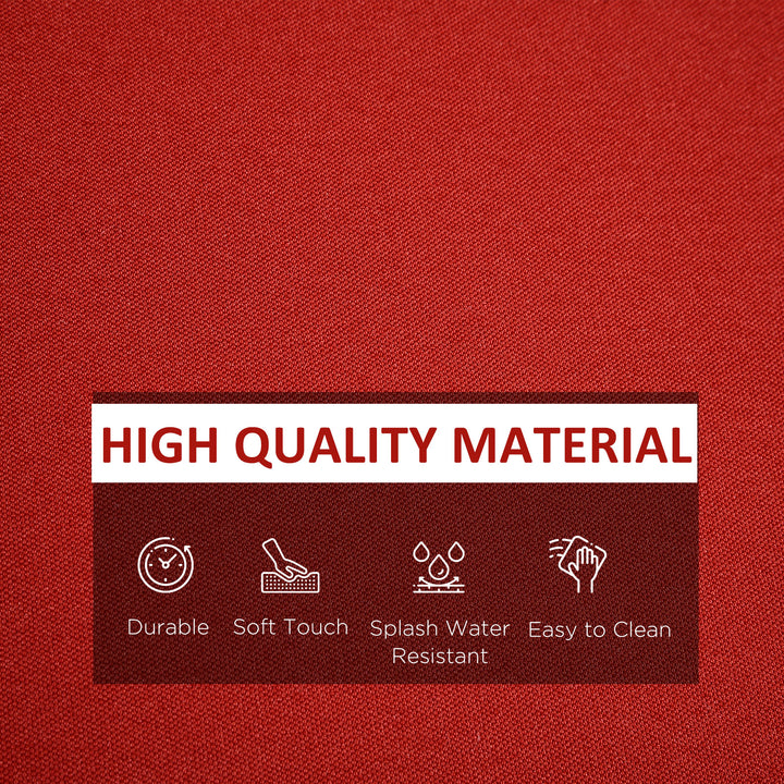 Outsunny Outdoor 14pc Patio Rattan Sofa Set Cushion Polyester Cover Replacement Set - No Cushion Included, Cream White