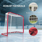 Soozier Hockey Net, Easy Set Up Hockey Goal with Steel Frame, PE Mesh, Outdoor Hockey Training Equipment for Garden, Backyard