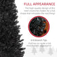 HOMCOM 4FT Artificial Christmas Tree Holiday Xmas Holiday Pencil Tree Decoration with Automatic Open for Home Party, Pink