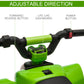 Aosom Kids Ride on ATV, 6V Battery Powered Quad Car with Forward, Reverse Switch, for Boys Girls 18-36 Months, Green