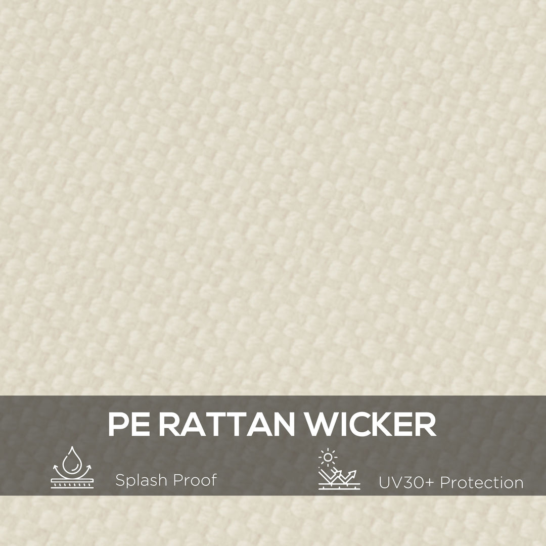 Pergola Canopy Replacement, Pergola Shade Cover for 10' x 10' Pergola (Outsunny 84C-038 Series), Dark Grey