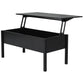 HOMCOM 39" Modern Lift Top Coffee Table with Hidden Storage Compartment, Center Table for Living Room, Grey
