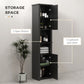 HOMCOM Tall Medicine Cabinet, Freestanding Bathroom Storage Cabinet with Shelves and 2 Cupboards, Bathroom Organizer, White
