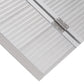 HOMCOM 3ft Textured Aluminum Folding Wheelchair Ramp, Portable Threshold Ramp, for Scooter Steps Home Stairs Doorways